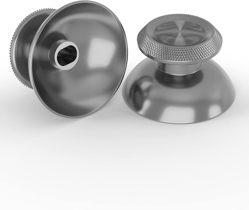 Avericht Metal Thumbsticks for PS5 Controller, Aluminum Joystick Replacement Kit for Dualsense Controller Accessories (Silver) - Image 5
